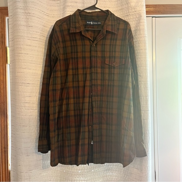 Ralph Lauren Polo Multicolor Plaid Shirt Size 2X - Picture 1 of 4